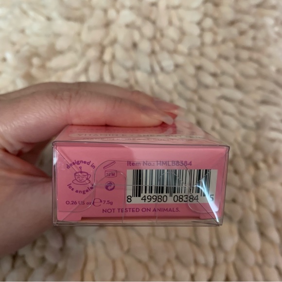 The crème shop hello kitty strawberry rose latte macaron lip balm - Picture 8 of 8